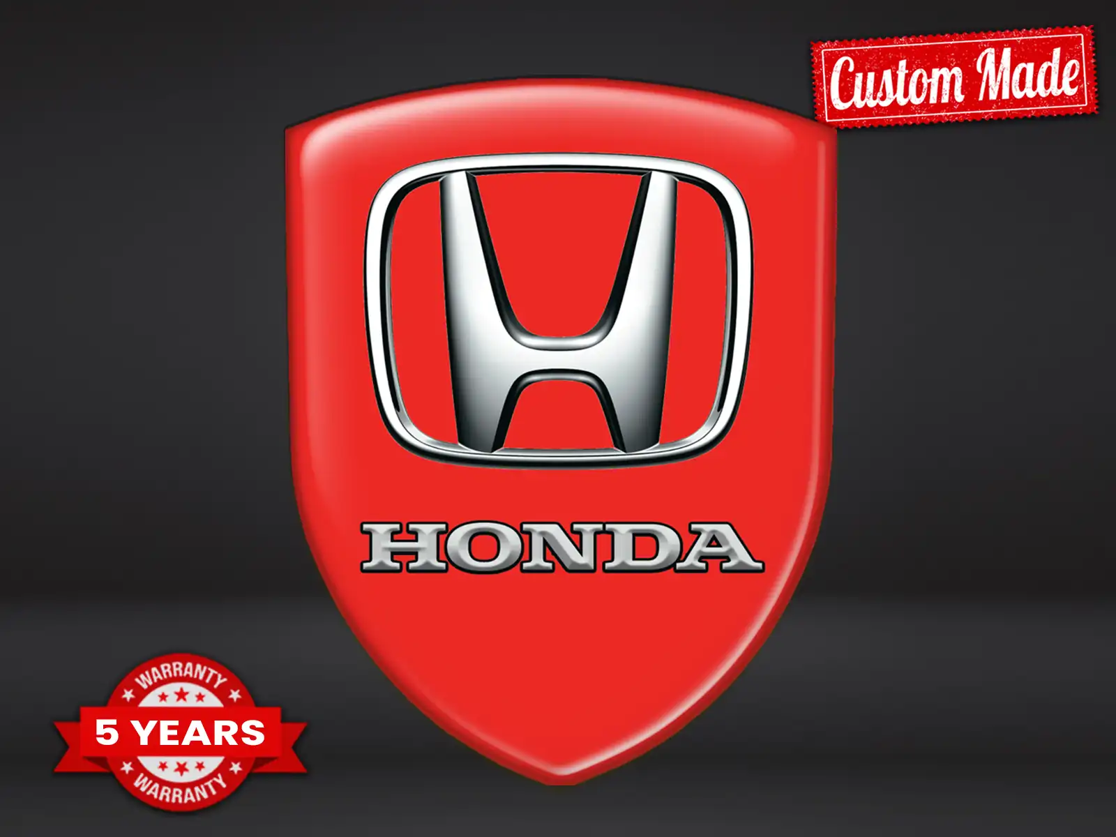 Honda Sticker Silicone Pro Max Résistant Stylé Performance